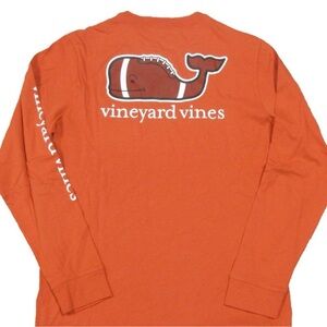 Vineyard Vines Boys XL Orange Cotton Tee